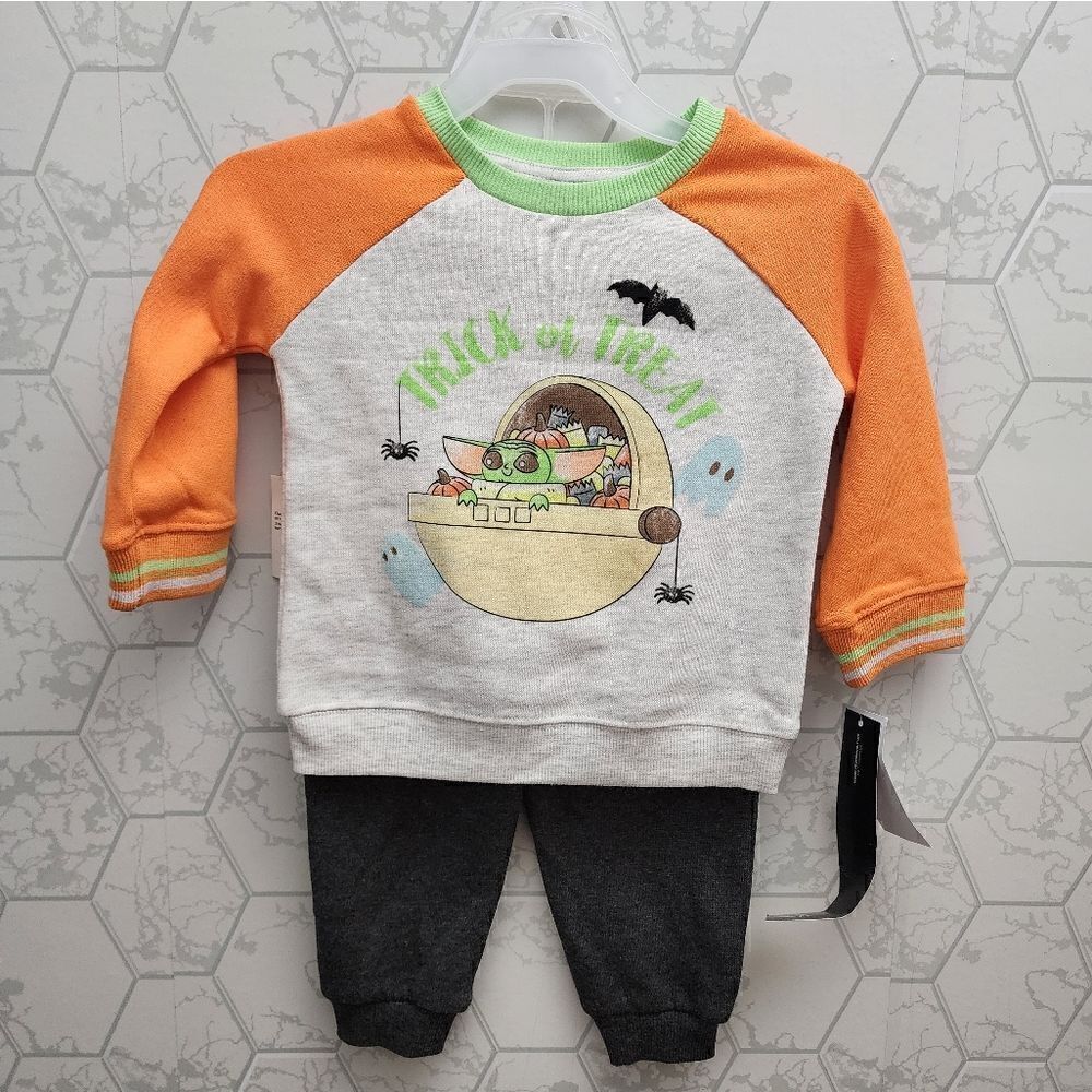 Nwt Star Wars Halloween Sweatshirt ang Jogger Set